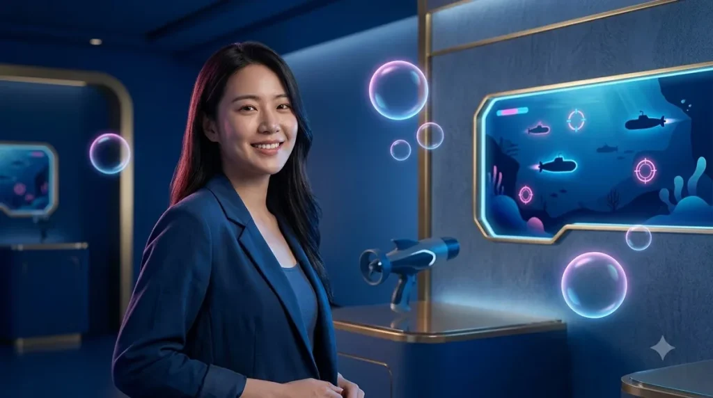 Minh họa sinh động cá dưới nước cùng rạn san hô rực rỡ