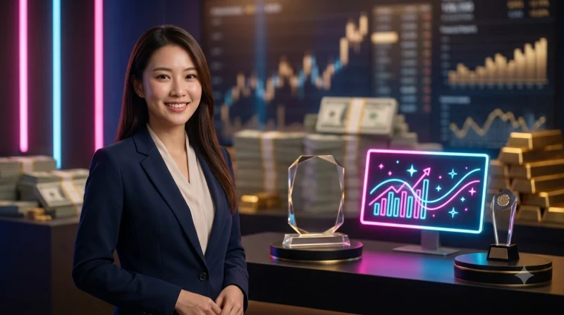 Điện thoại thông minh với ba biểu tượng vàng tượng trưng cho tốc độ, bảo mật và cập nhật kết quả xổ số
