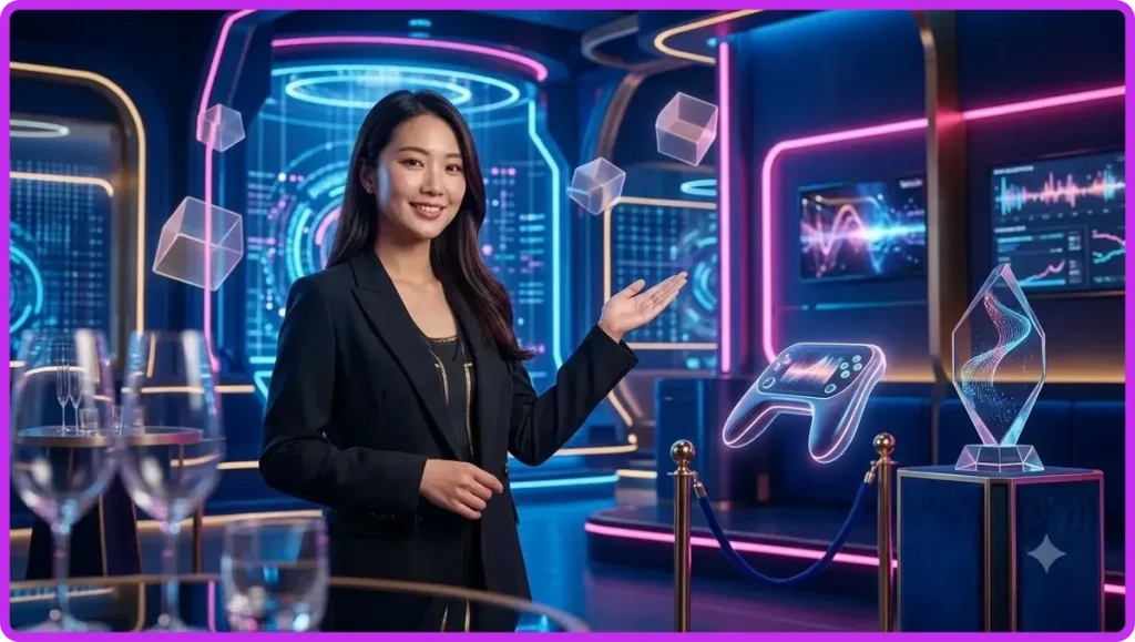 Sảnh Live Casino ALO789 với thiết kế tinh tế