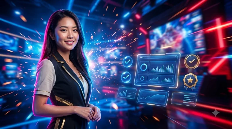Tiêu chí đánh giá ván baccarat ALO789 - ba lá bài với dấu kiểm vàng