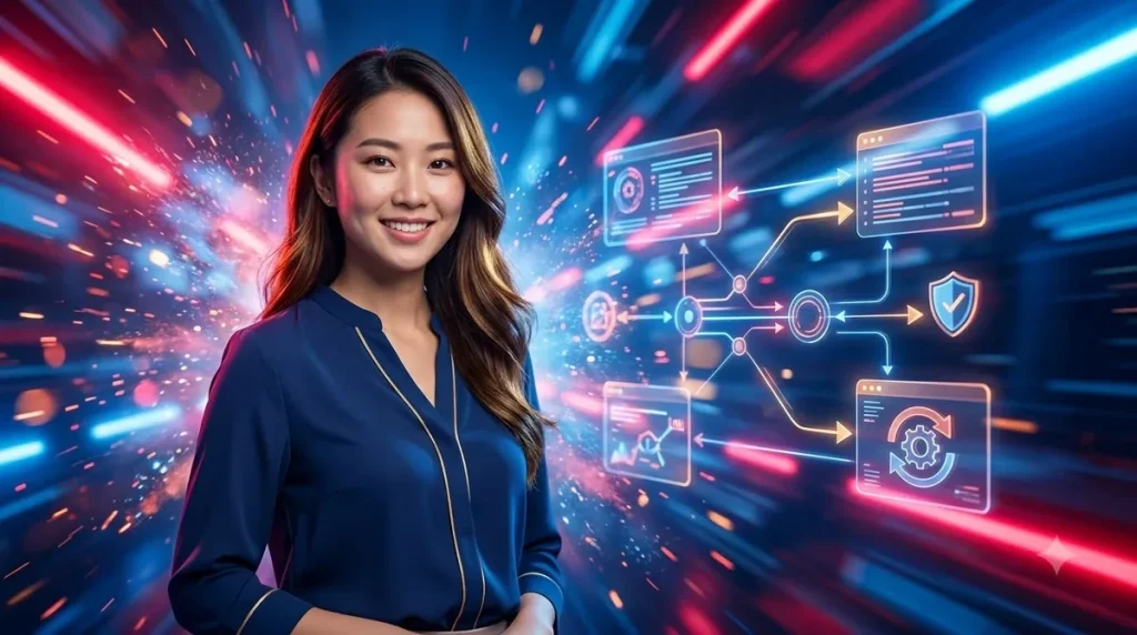 Hình điện thoại với thông báo và phần thưởng hấp dẫn trong Tin tức
